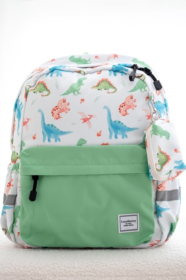 Watercolour Dinosaurs Backpack