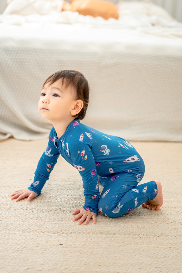 Space Expedition Bamboo Sleepsuit