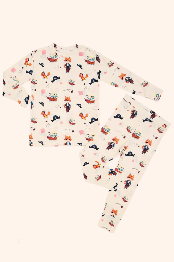 Pirate Tales Bamboo Long Sleeve 2 Piece Set +