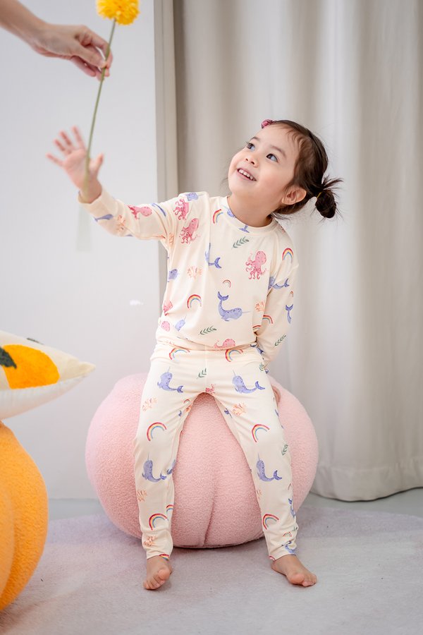 Narwhal Adventures Bamboo Long Sleeve 2 Piece Set +