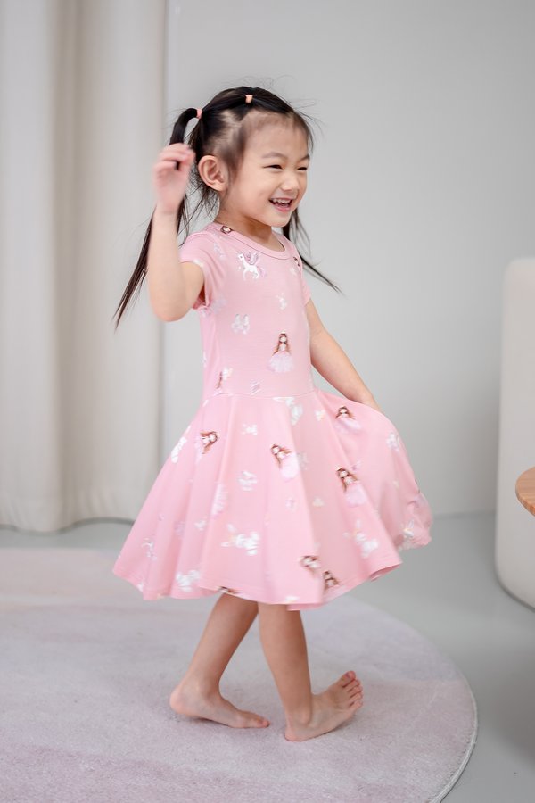 Fairytale Princesses Bamboo Skater Dress