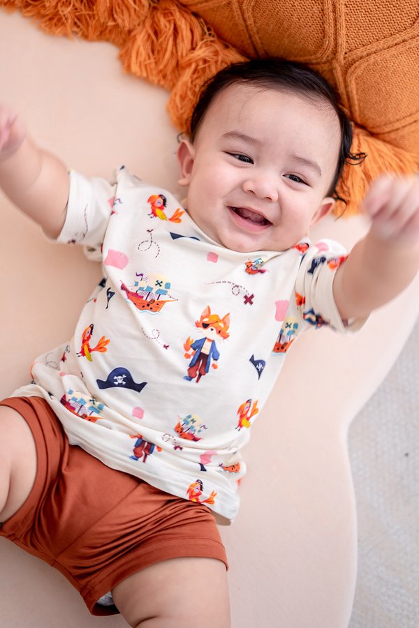 Pirate Tales Bamboo Tee & Shorts Set