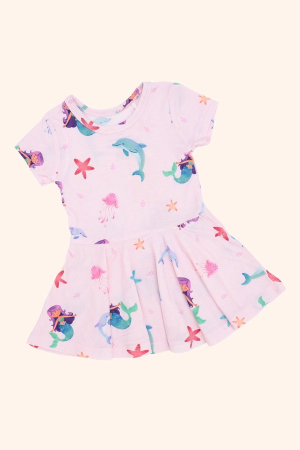 Mermaid & Friends Bamboo Skater Dress