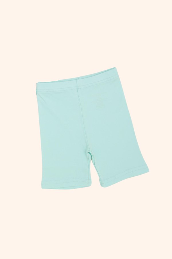 100% Cotton Bike Shorts in Mint