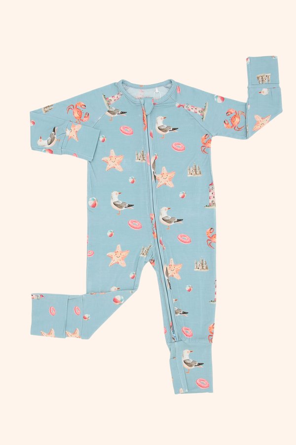 Coastal Carnival Bamboo Sleepsuit