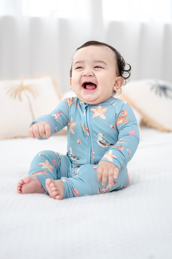 Coastal Carnival Bamboo Sleepsuit