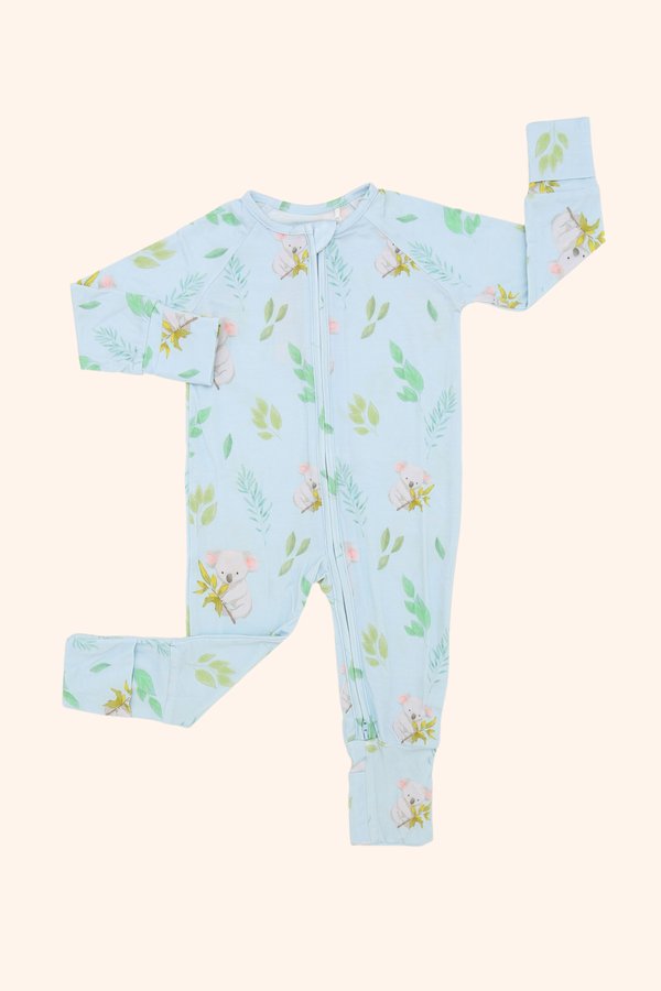 Koala Retreat Bamboo Sleepsuit