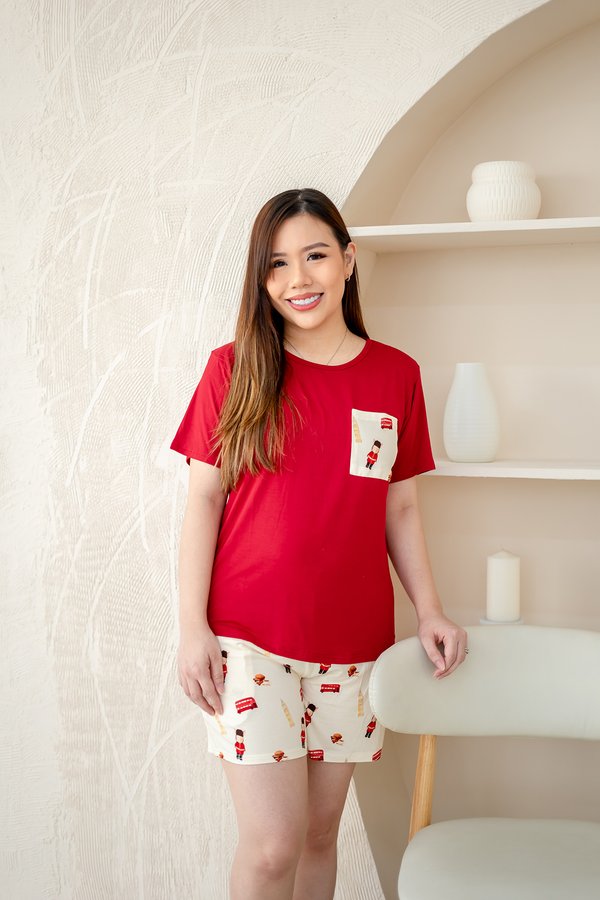 (ADULT) Hello London Bamboo Lounge Wear Set