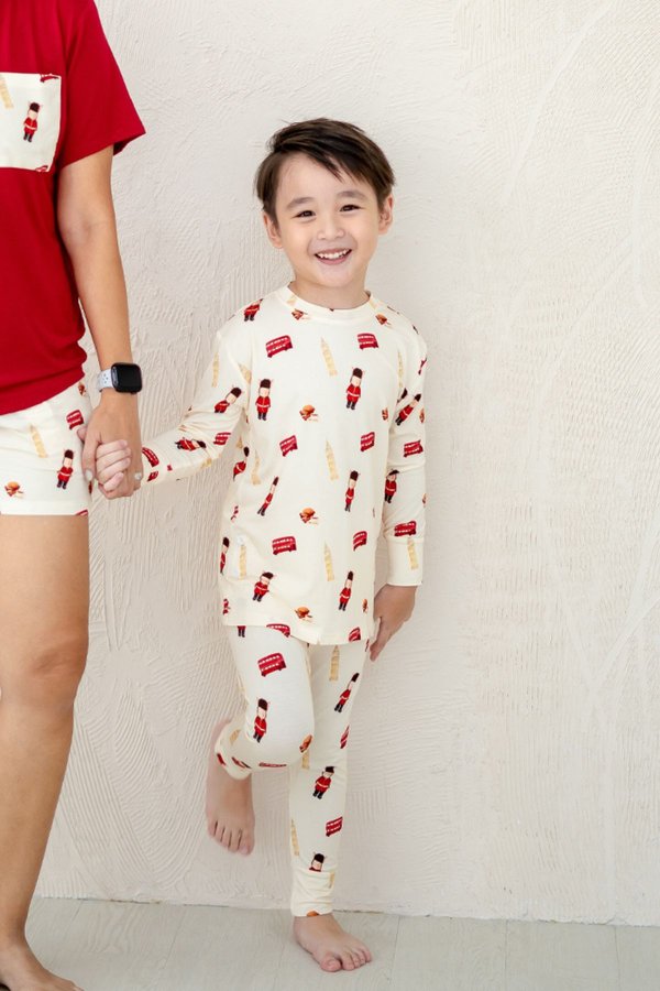 Hello London Bamboo Long Sleeve 2 Piece Set +