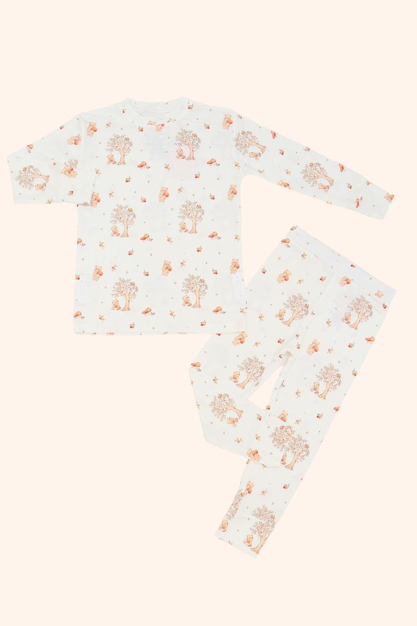 Mushroom Bear Bamboo Long Sleeve 2 Piece Set + (Limited Edition)