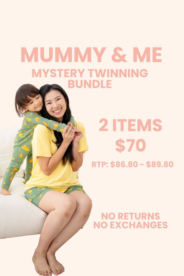 Mummy & Me Mystery Twinning Bundle (Worth $86.80 - $89.80)