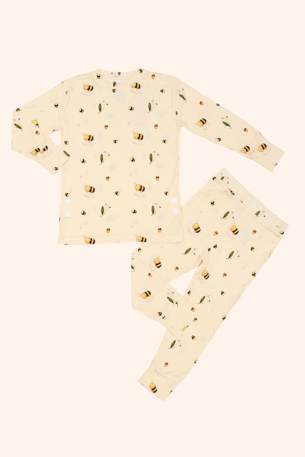 Sweet Honey Bees Bamboo Long Sleeve 2 Piece Set +