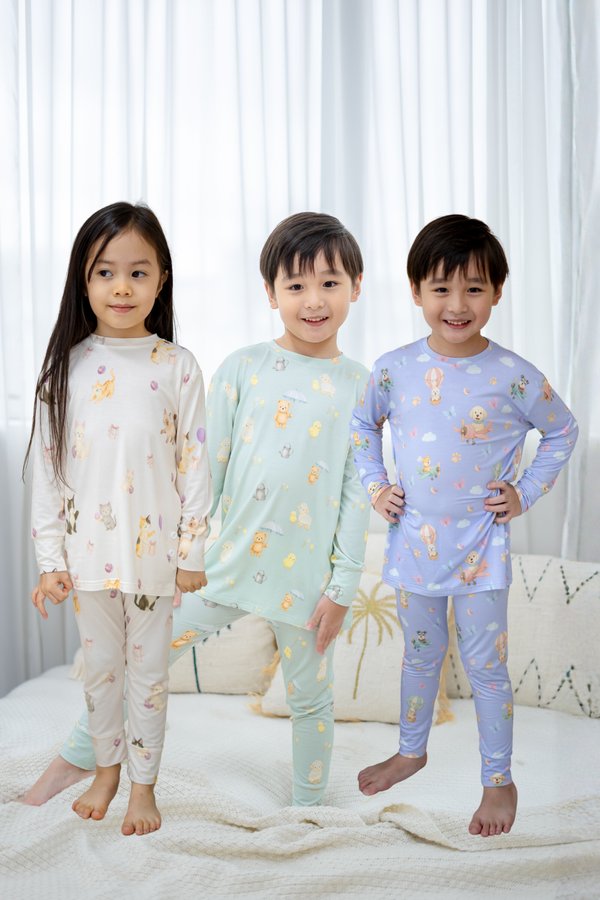 Sweet Snuggles Cozy Nights Bamboo 2 Piece Set Bundle (12M-18M)