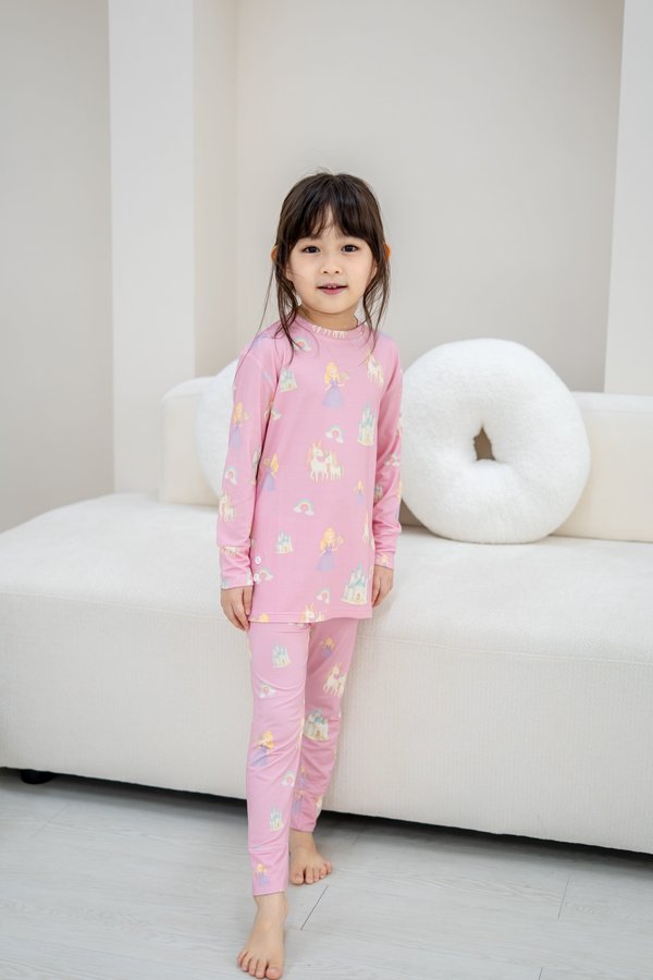 Little Darling Cozy Nights Bamboo 2 Piece Set Bundle (12-18M)