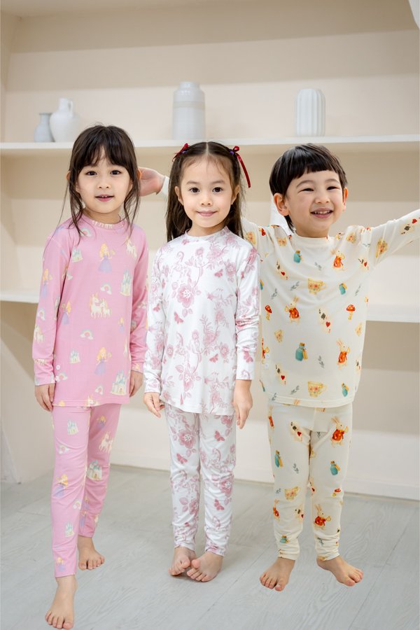 Little Darling Cozy Nights Bamboo 2 Piece Set Bundle (12-18M)
