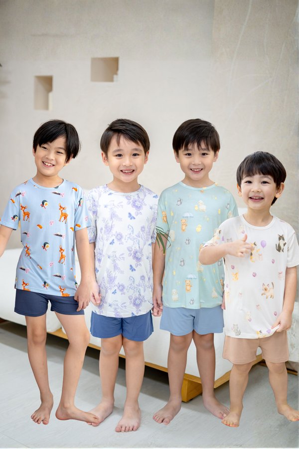 Playtime Bamboo Tee & Shorts Set Bundle (12M-18M)