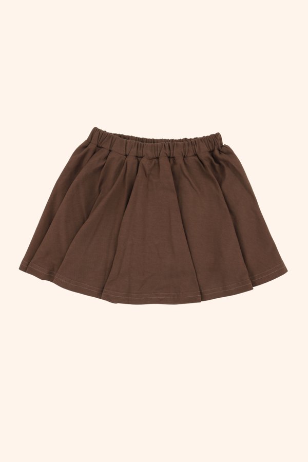 Meadow Cotton Skorts - Mocha