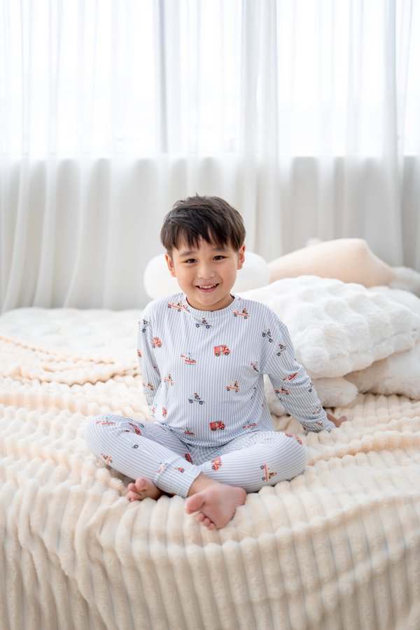 Super Rescue Team Bamboo Long Sleeve 2 Pc Set +