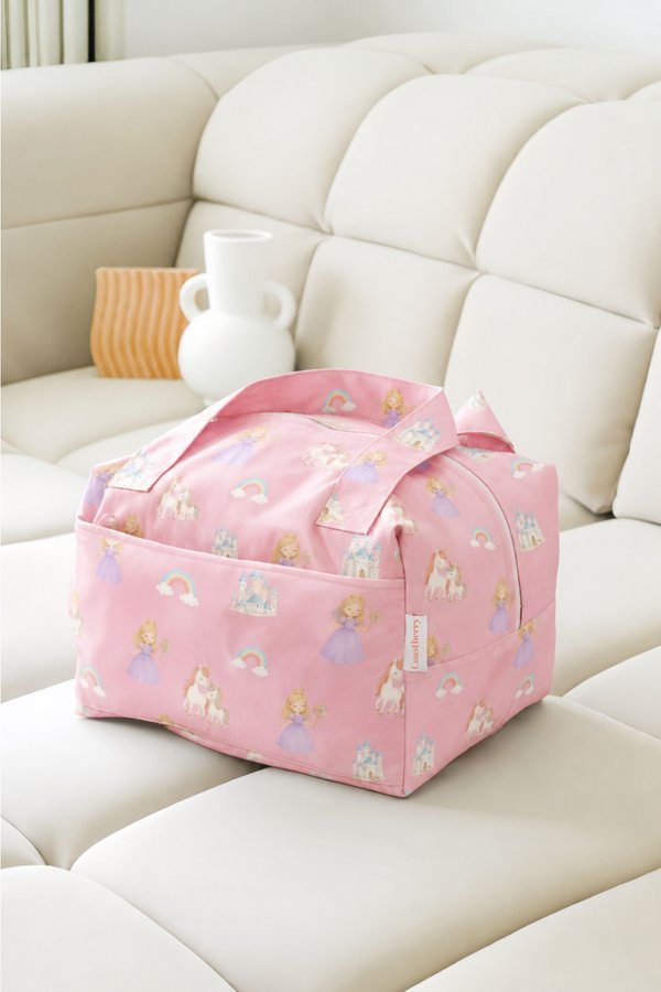 Waterproof Multi-Functional (Travel / Gym / Diaper) Bag in Unicorn Princess