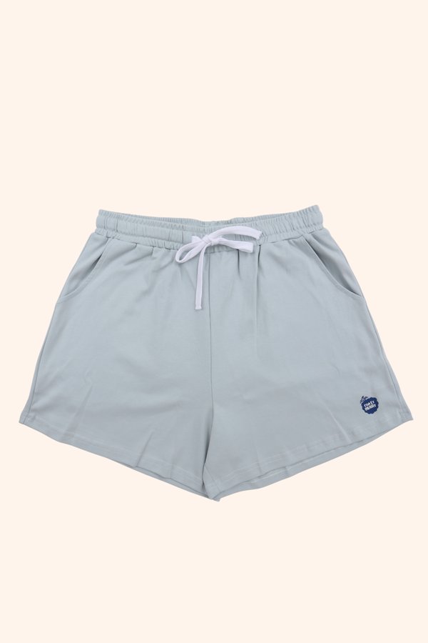 [Adult] Classic Drawstring Jersey Shorts in Blue