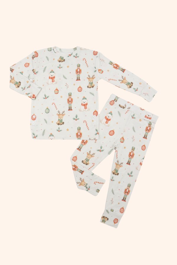 Nutcracker & Arctic Friends Bamboo Long Sleeve 2 Pc Set +