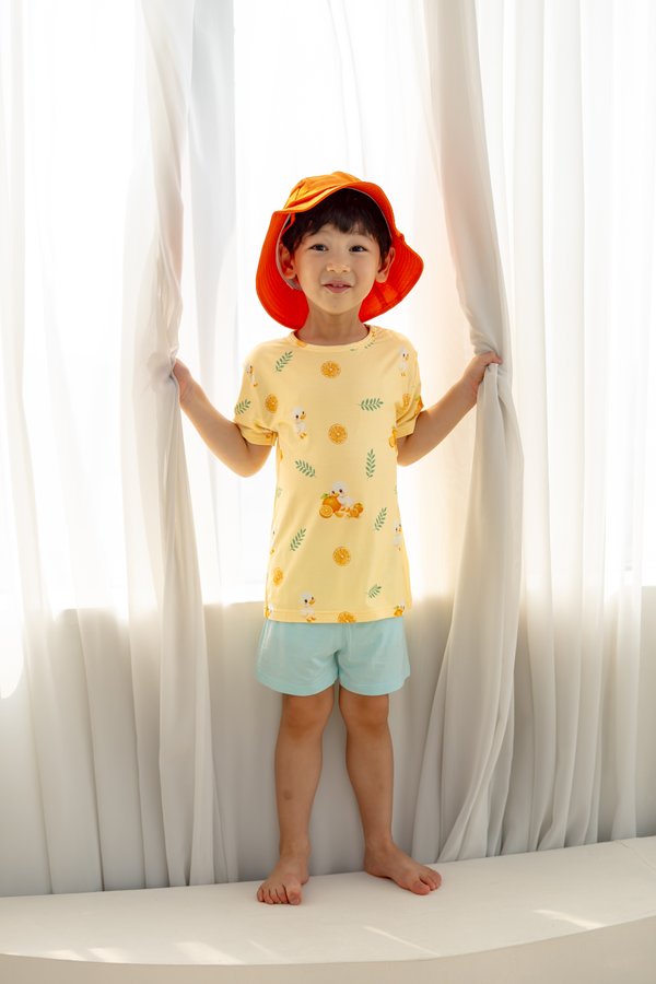 Zesty Duckies Bamboo Tee & Shorts Set