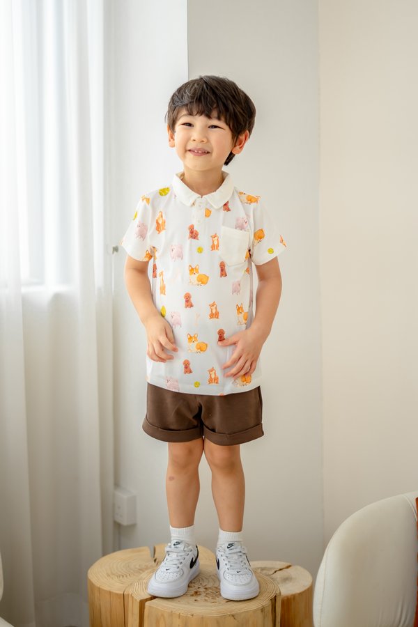 Pawsitive Vibes Bamboo Polo Tee