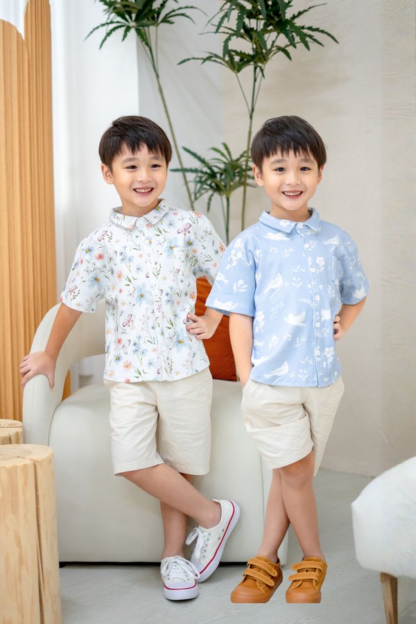 Blush & Bloom Classic Collar Shirt Bundle (6M-12M)