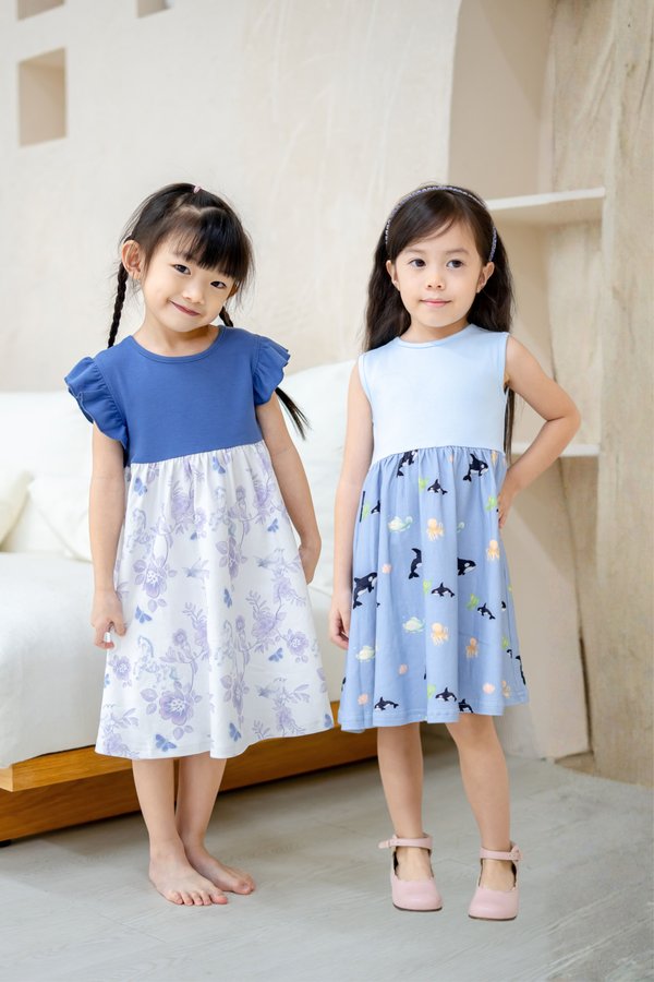 Pretty In Blue Dresses Bundle (6M-12M & 1Y/2Y)